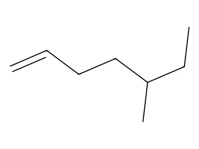 1-Heptene, 5-methyl- structure