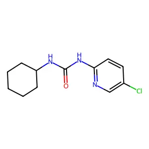 1-(5-Chloropyridin-2-yl)-3-cyclohexylurea structure