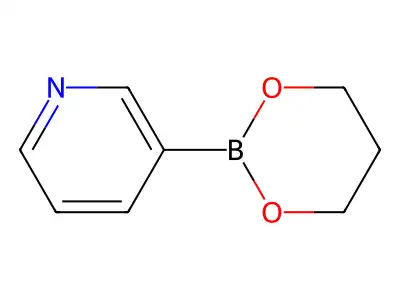 3-(1,3,2-Dioxaborinan-2-yl)pyridine structure