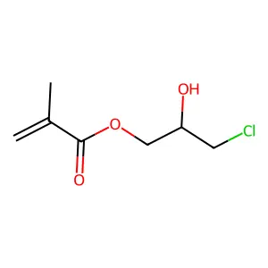 3-Chloro-2-hydroxypropylmethacrylate structure