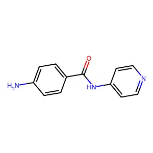 4-amino-N-(pyridin-4-yl)benzamide structure