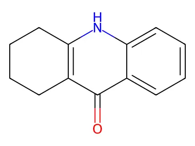 1,2,3,4-Tetrahydroacridone structure