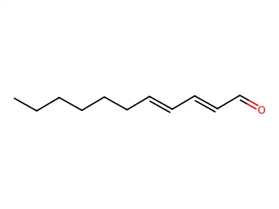 Undeca-2,4-dienal structure