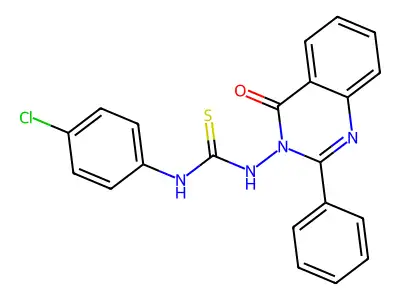 1-(4-Chlorophenyl)-3-(4-oxo-2-phenyl-quinazolin-3-yl)thiourea structure