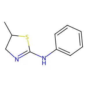 5-Methyl-N-phenyl-4,5-dihydro-1,3-thiazol-2-amine structure