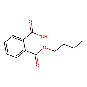 Monobutyl phthalate structure
