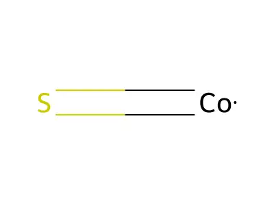 Cobalt sulfide structure