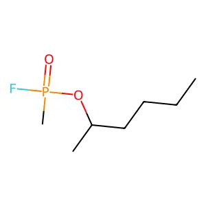 2-Hexyl methylphosphonofluoridate structure