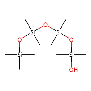 1,1,3,3,5,5,7,7,7-Nonamethyltetrasiloxanol structure