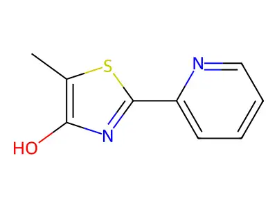 5-Methyl-2-(2-pyridinyl)-1,3-thiazol-4-ol structure