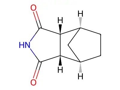 Hexahydro-1H-4,7-methanoisoindole-1,3(2H)-dione structure