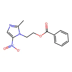 Metronidazole Benzoate structure