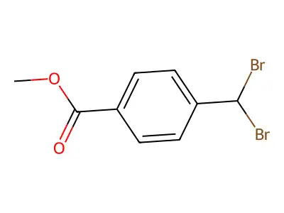 Methyl 4-(dibromomethyl)benzoate structure