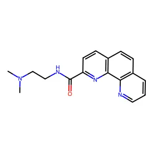 N-(2-(Dimethylamino)ethyl)-1,10-phenanthroline-2-carboxamide structure