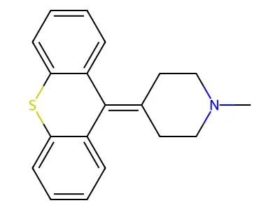 Pimetixene maleate structure