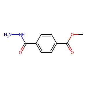 Methyl 4-(hydrazinecarbonyl)benzoate structure