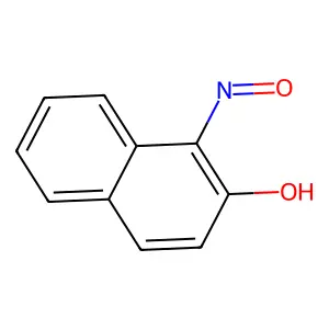 1-Nitroso-2-naphthol structure