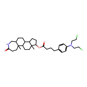 Homo-aza-steroidal ester structure