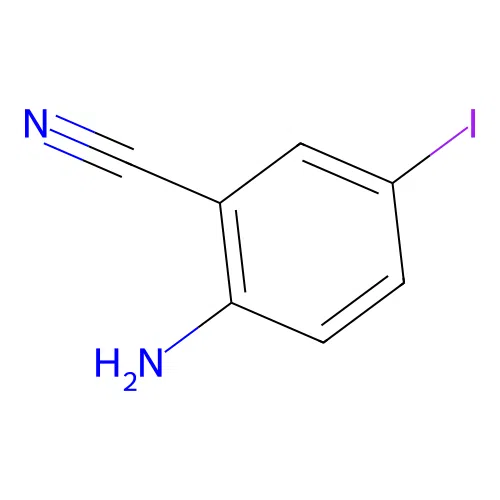 2-Amino-5-iodobenzonitrile structure