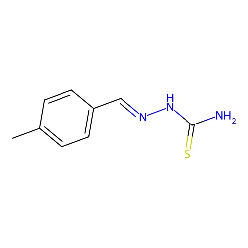 4-Methylbenzaldehyde thiosemicarbazone structure