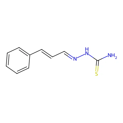 2-(3-Phenylallylidene)hydrazinecarbothioamide structure