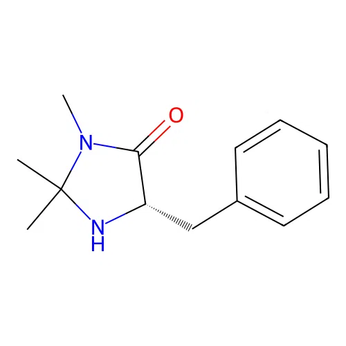 5-Benzyl-2,2,3-trimethylimidazolidin-4-one, (5S)- structure