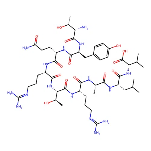 Influenza NP (147-155) structure