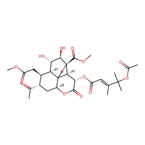 Bruceanic Acid C structure