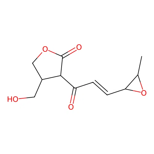 Butalactin structure