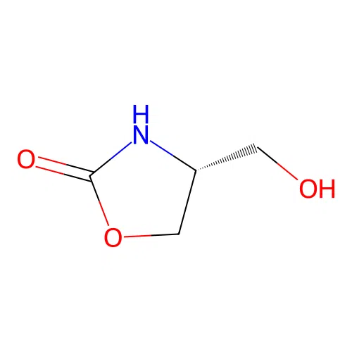 (4R)-4-(Hydroxymethyl)-2-oxazolidinone structure