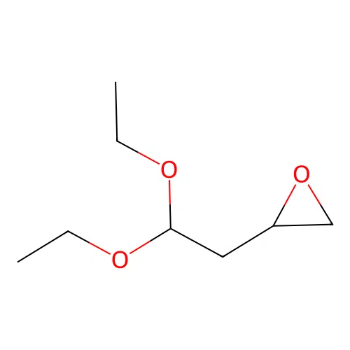 2-(2,2-Diethoxyethyl)oxirane structure