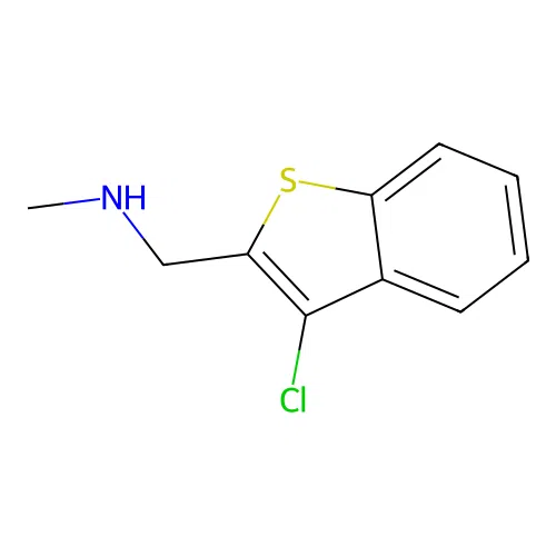 (3-Chlorobenzo[b]thiophen-2-ylmethyl)methylamine structure