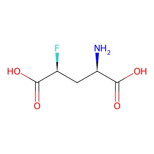 4-Fluoroglutamic acid structure