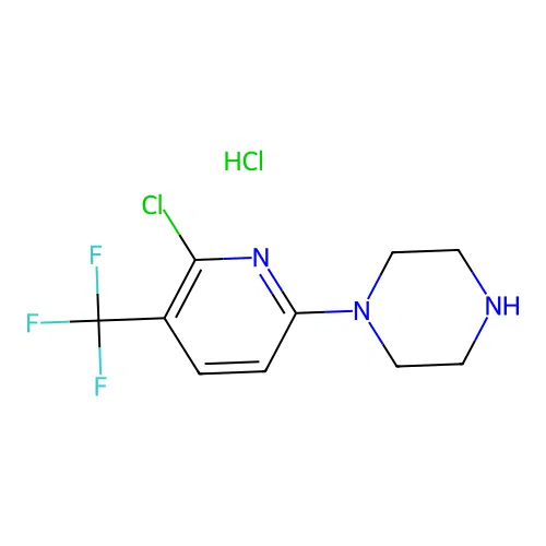 1-(6-Chloro-5-(trifluoromethyl)pyridin-2-YL)piperazine hydrochloride structure