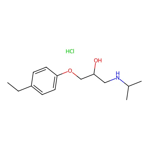 Des[4-(2-cyclopropylmethoxy)] Betaxolol Hydrochloride structure