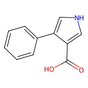 4-Phenyl-1H-pyrrole-3-carboxylic acid structure