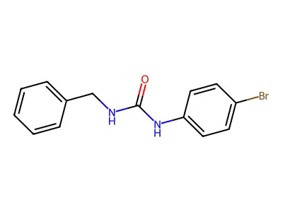 1-Benzyl-3-(4-bromophenyl)urea structure