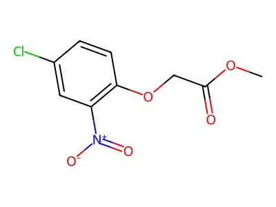 Methyl (4-chloro-2-nitrophenoxy)acetate structure