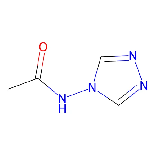 N-(1,2,4-triazol-4-yl)acetamide structure