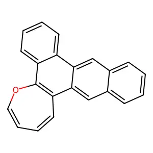 Benz[3,4]anthra[2,1-b]oxepin structure