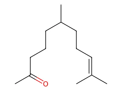 Tetrahydro-pseudo-ionone structure