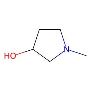 1-Methyl-3-pyrrolidinol structure