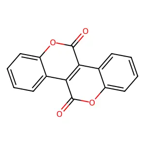 Chromeno(4,3-c)chromene-5,11-dione structure