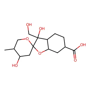 Descinnanoylphyllanthocindiol structure