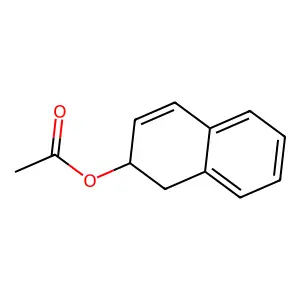 2-Naphthalenol, 1,2-dihydro-, acetate structure