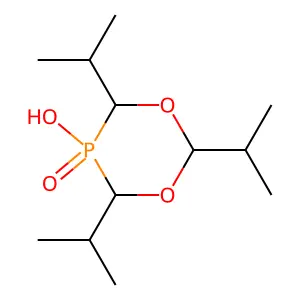 5-Hydroxy-2,4,6-tris(isopropyl)-1,3,2-dioxaphosphorinane 5-oxide structure