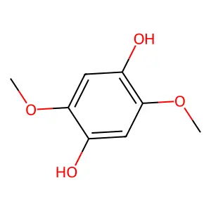 2,5-Dimethoxybenzene-1,4-diol structure