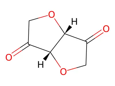 3a,6a-Dihydrofuro[3,2-b]furan-3,6-diol structure