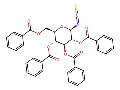 C35H27NO9S structure