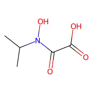 (Hydroxy(propan-2-yl)carbamoyl)formic acid structure